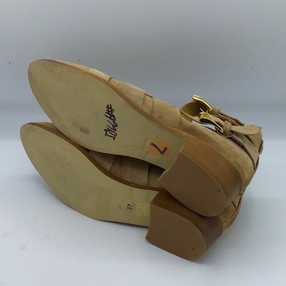 House of Harlow 1960 Amy Cut Out Suede Sand Boot 7. - Picture 12 of 14